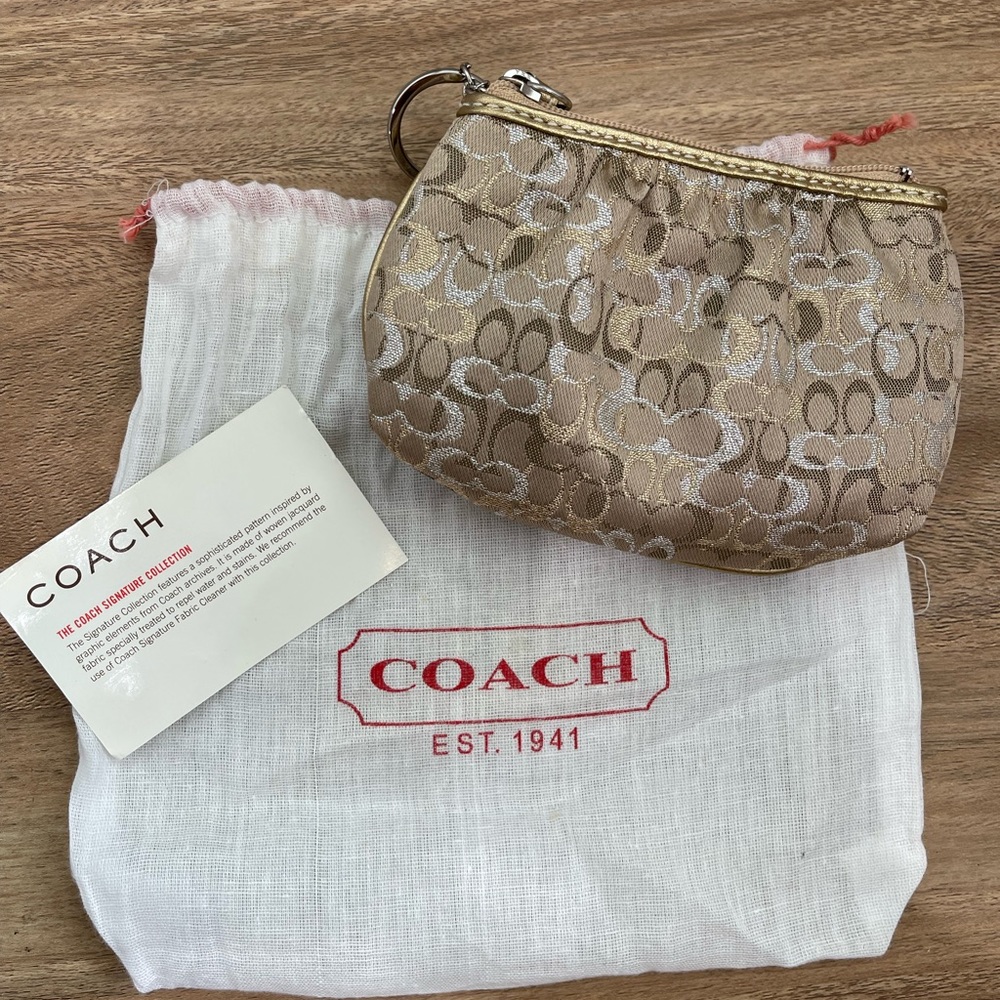 Coach coin purse